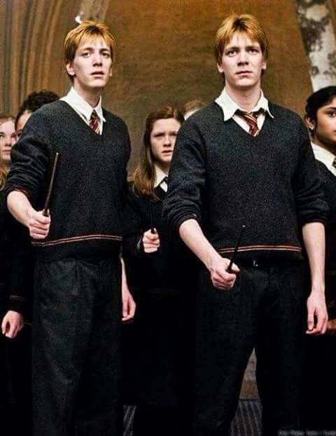 Fred and George Weasley